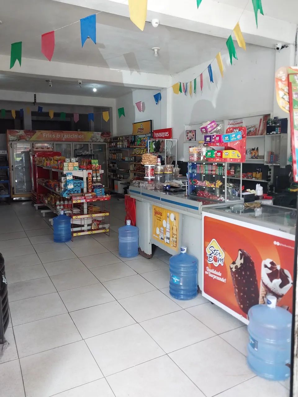 Estrutura de mercadinho