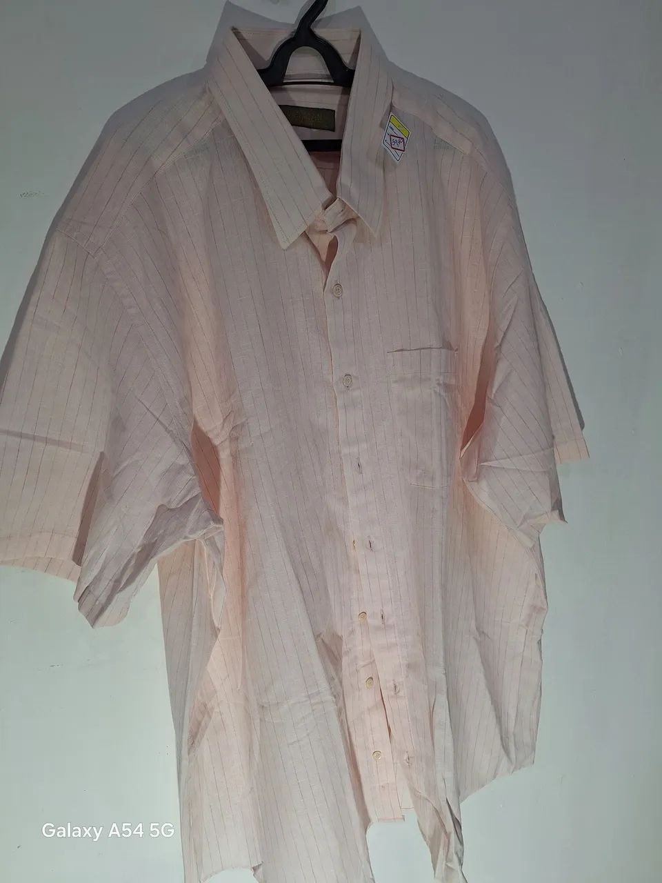 Camisa Social Clássica Azul Claro - Limpo - Foto 5