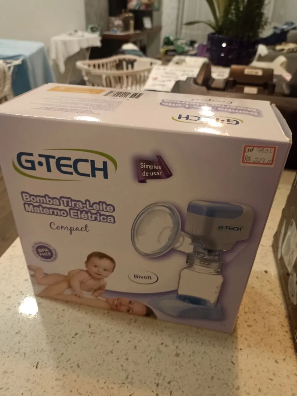 Extrator de Leite Materno Elétrico G-Tech Compact