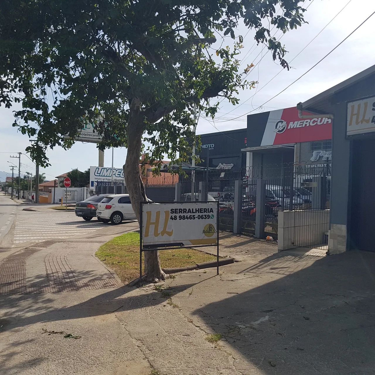 Alugo Sala Comercial/Galpão na Marginal da BR 101, Bairro Serraria/SJ, R$ 2500+taxas - Foto 4