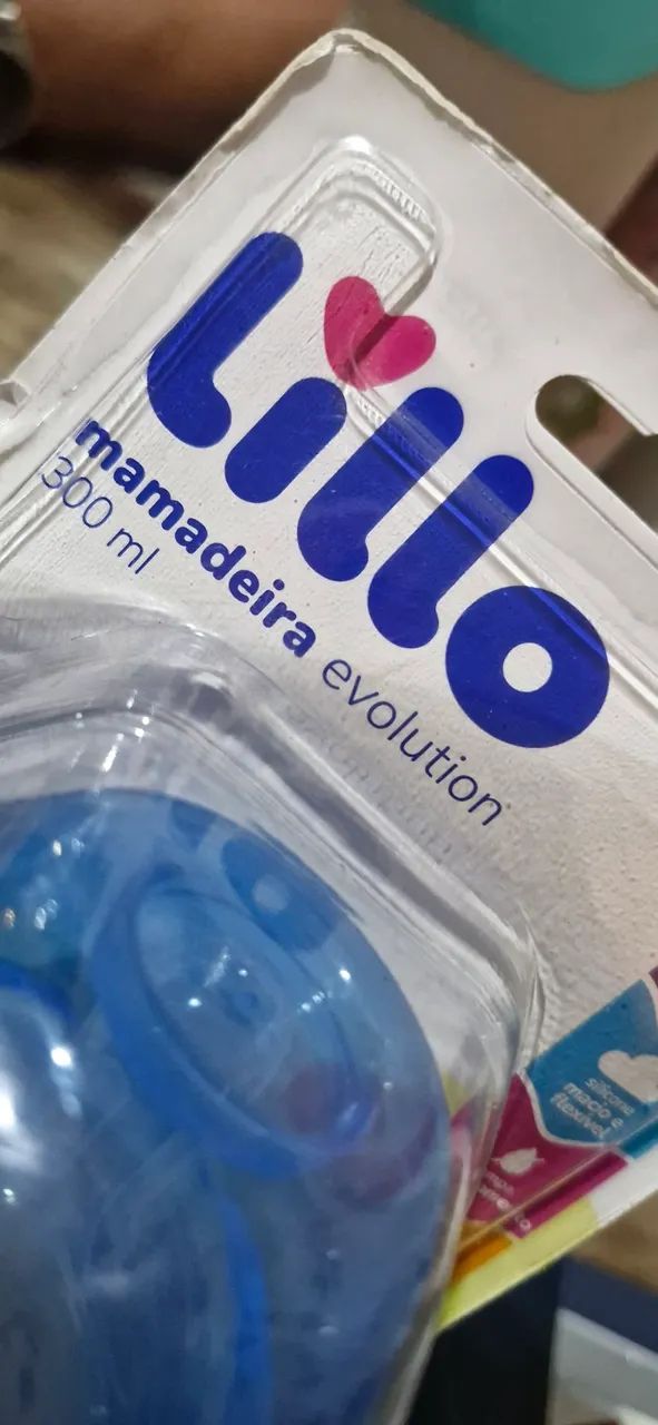 Mamadeira evolution lilo  6+ meses 300ml - Foto 3