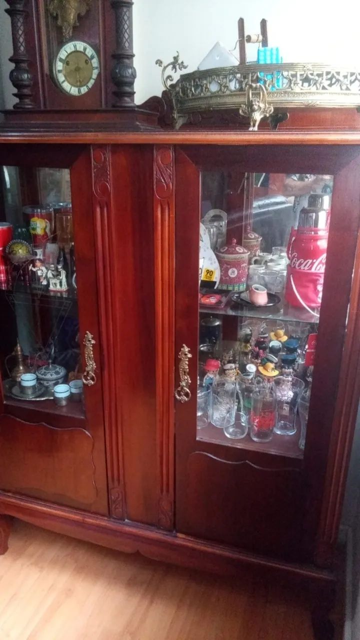 Cristaleira antiga restaurada - Foto 5