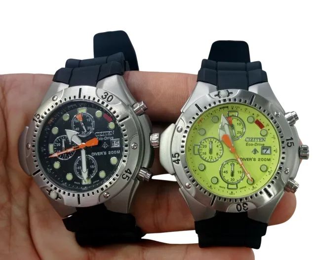 Relógio Citizen Eco-Drive Aqualand Premium incrivel Japonês 100
