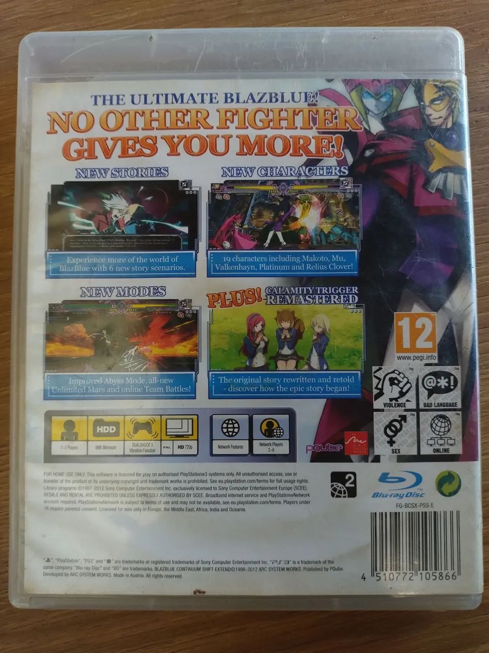 BlazBlue: Continuum Shift Extend (PS3)64318476214913121
