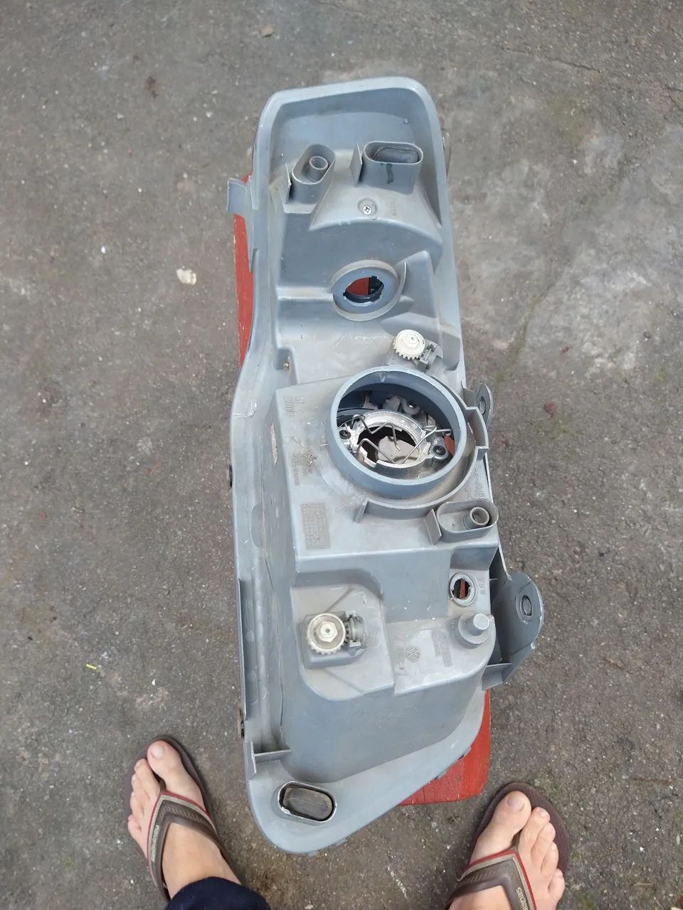 Farol dianteiro esquerdo para gol G4 quebra galho. - Foto 3