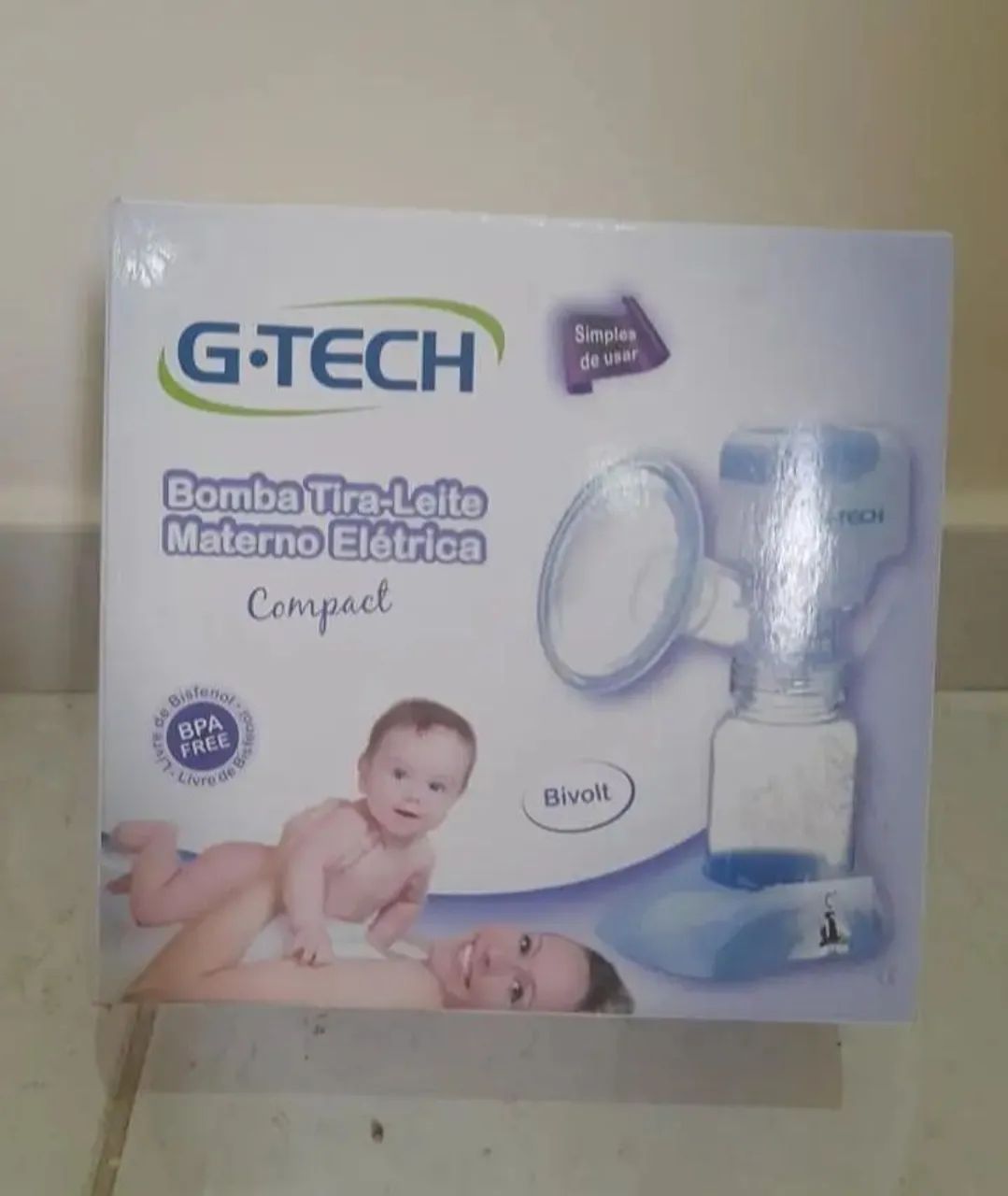 Extrator de Leite Materno Elétrica G-Tech Bivolt