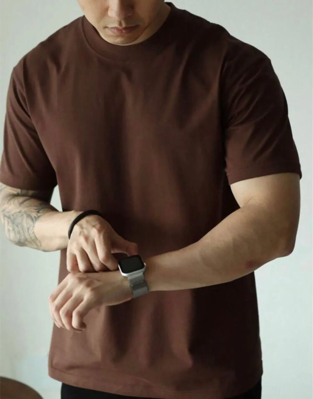 Camiseta Masculina Marrom - Conforto e Estilo
