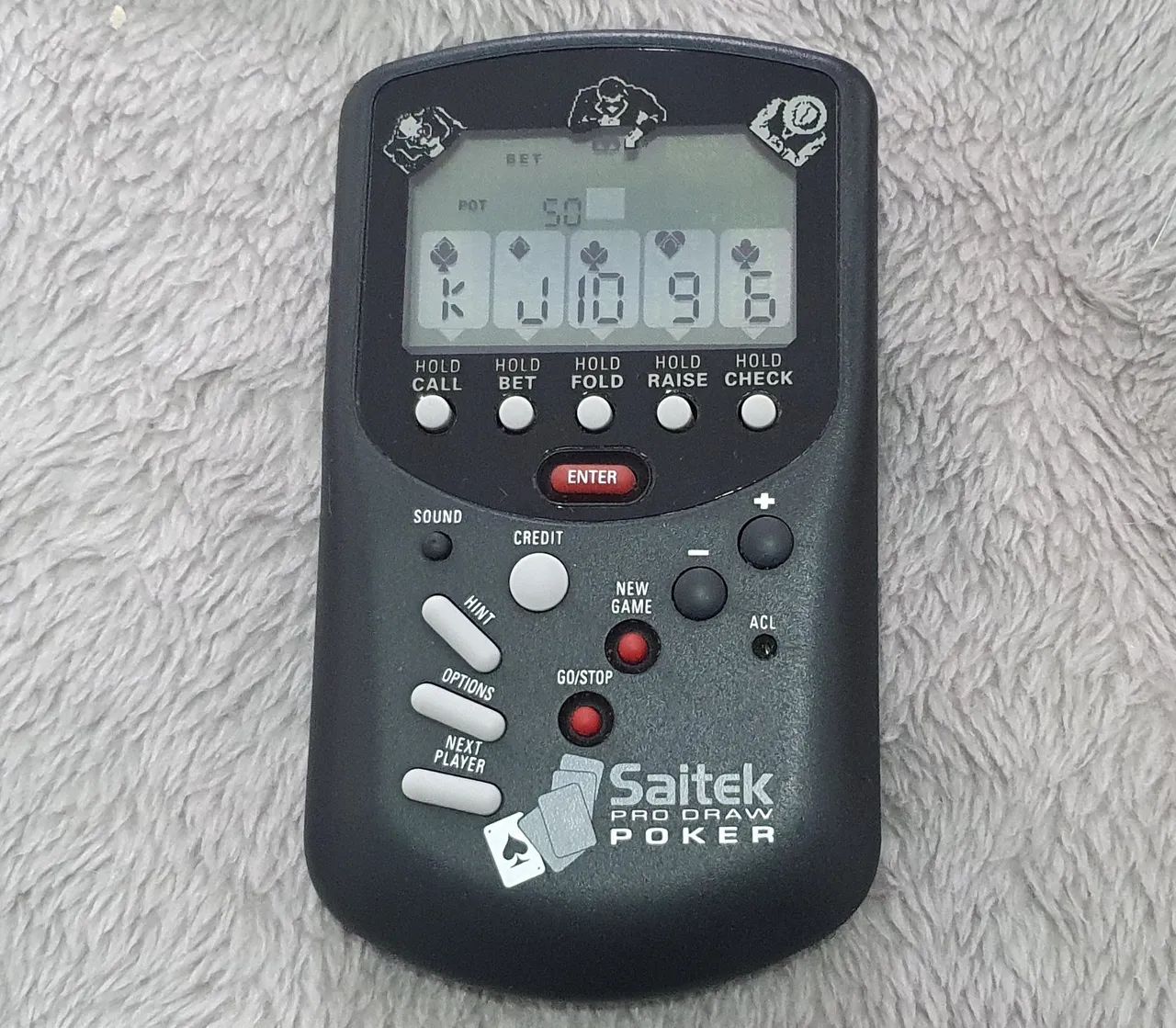 Saitek Pro draw Poker mini game importado na caixa