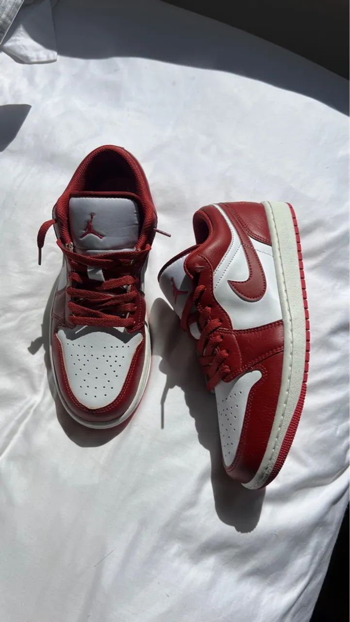 Air Jordan 1 Low Dune Red - Foto 3