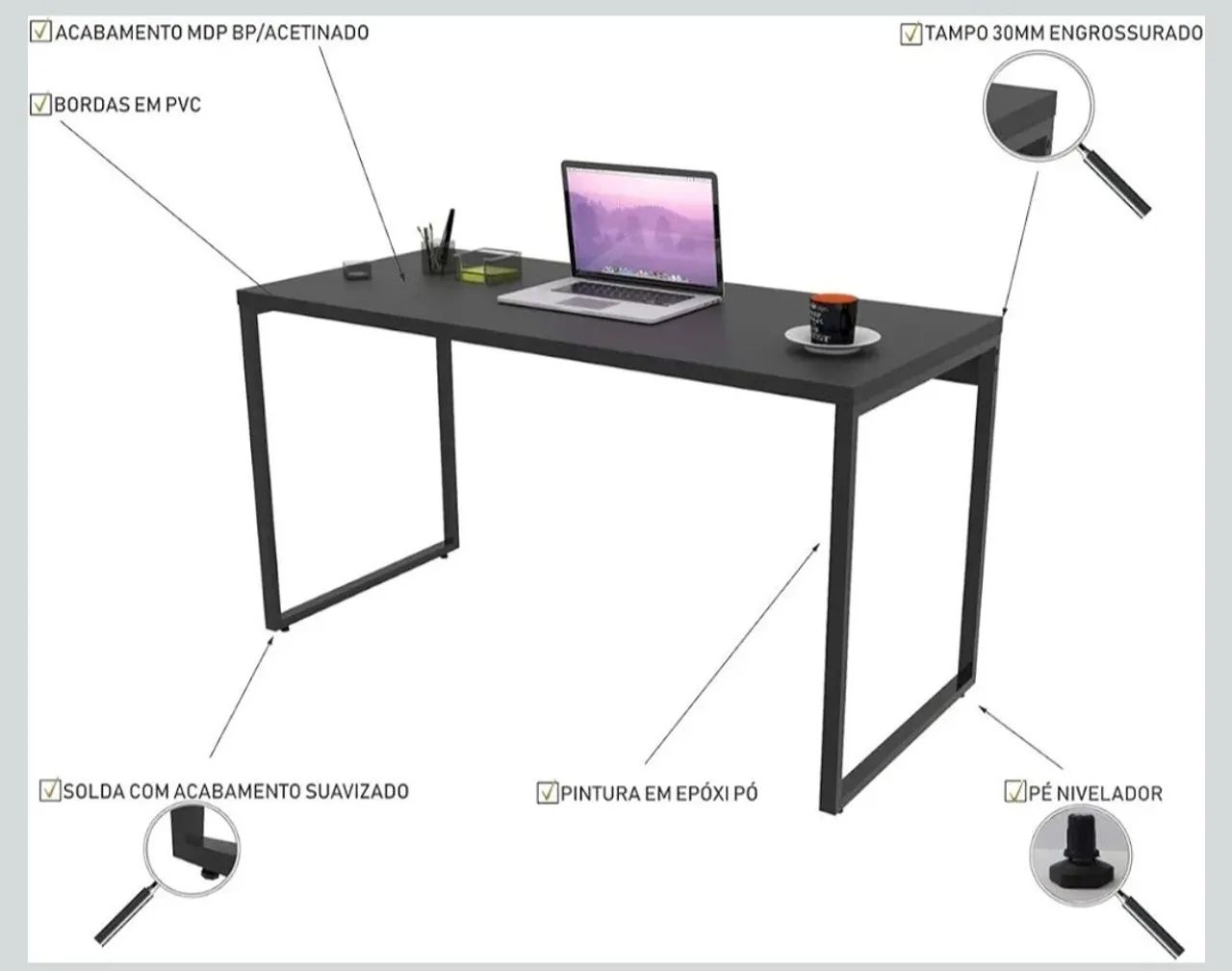 Mesa Escrivaninha - Foto 2
