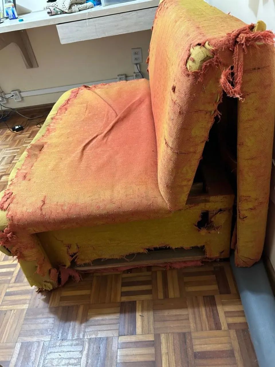 DOAÇAO SOFA CAMA - Foto 5