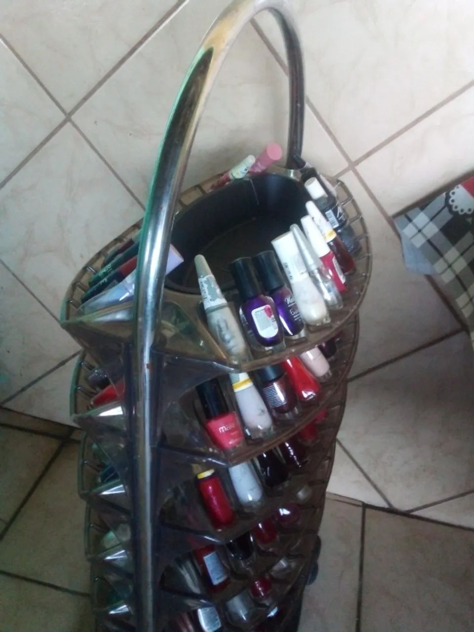 Carrinho para esmaltes completo grande - Foto 3