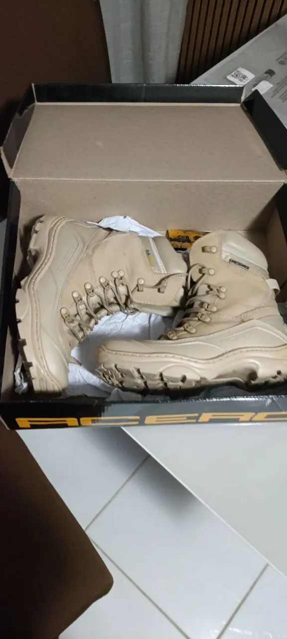 Bota tática Acero Tiger pro impermeável - Foto 2
