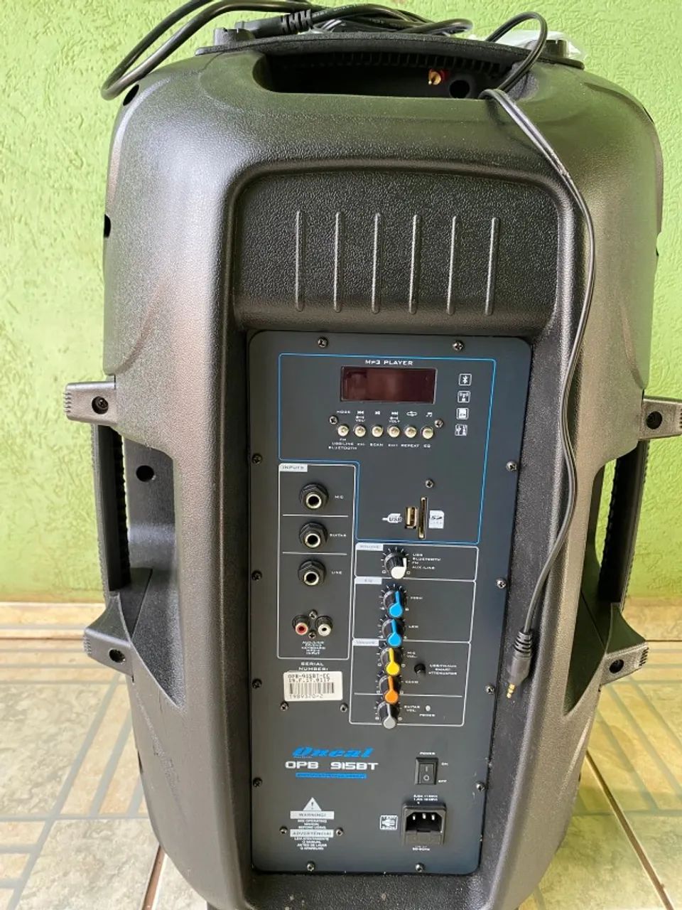 Caixa acústica amplificada OPB 915 BT - Foto 2