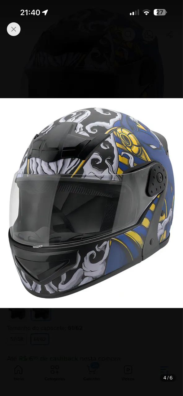 Capacete Robocop - Foto 3