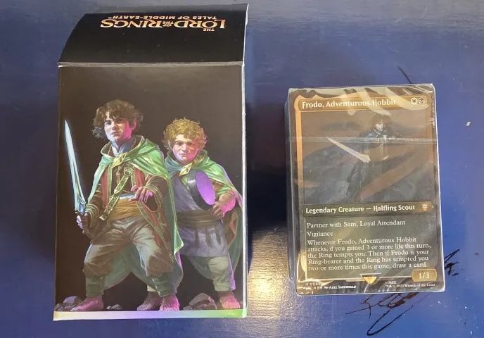Magic The Gathering - Deck de Commander - LOTR - Comida e Sociedade (Food and Fellowship) - Foto 2