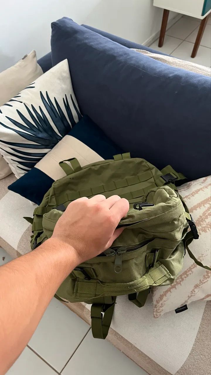 Mochila Militar Grande - Foto 3