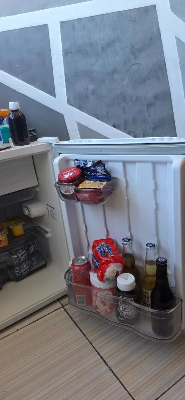 Frigobar Consul 76L Branco com Gaveta Multiuso - Foto 2