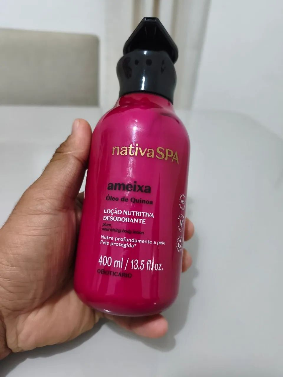 Loção Corporal Ameixa, O Boticário, 400ml! - Foto 2