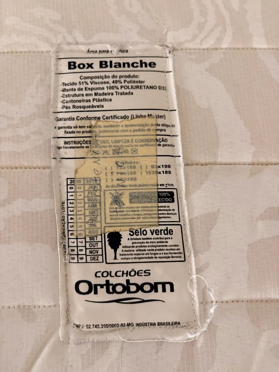Bicama box Orthobom com colchão  - Foto 2