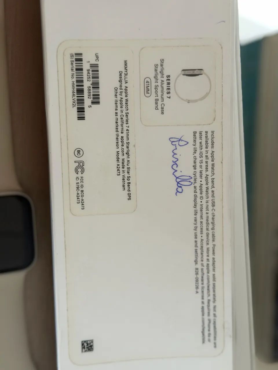 Relógio Apple Watch série 7 41 mm - Foto 3