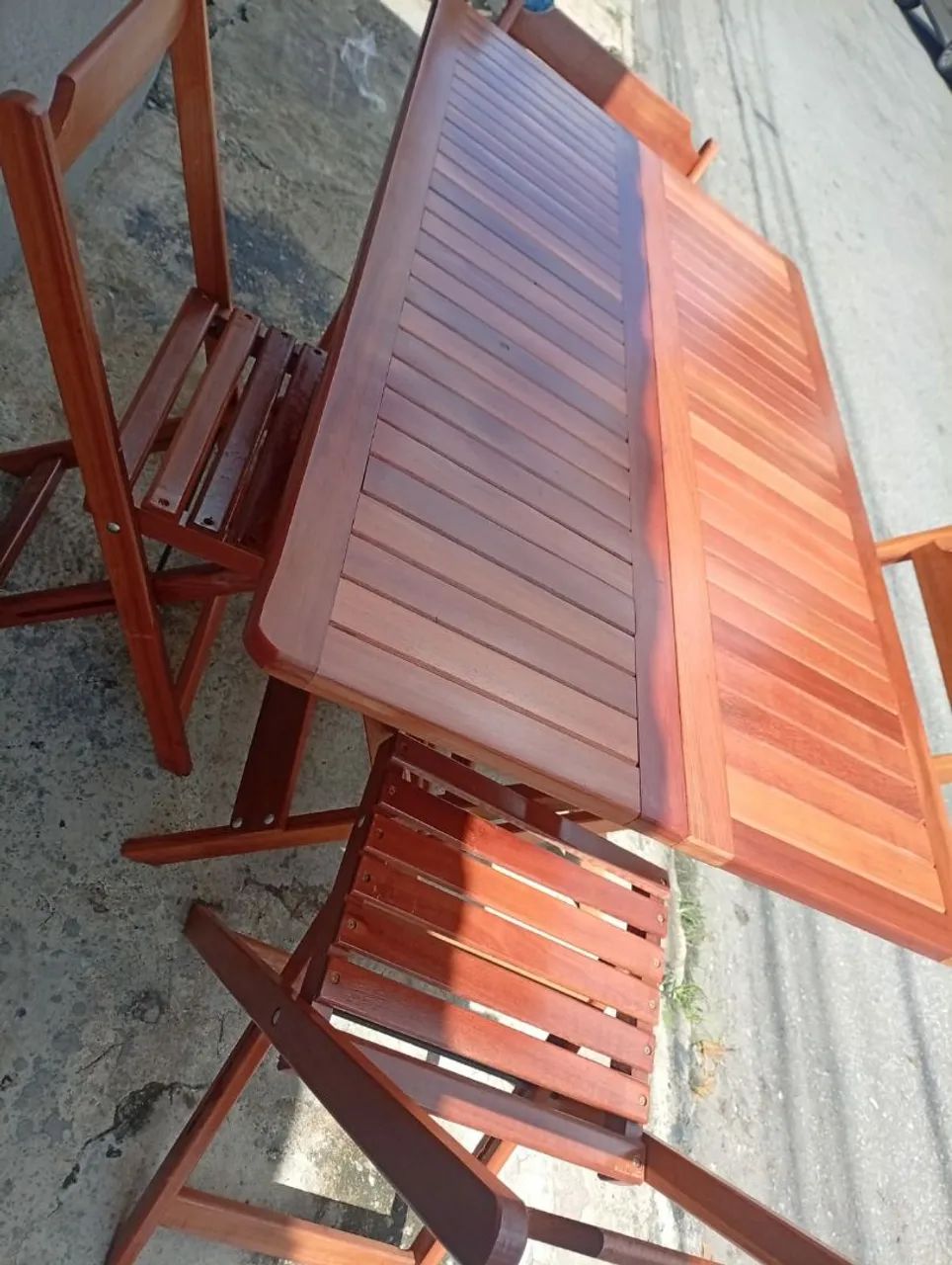 Conjunto de Mesas Dobráveis Paraju  - Foto 2