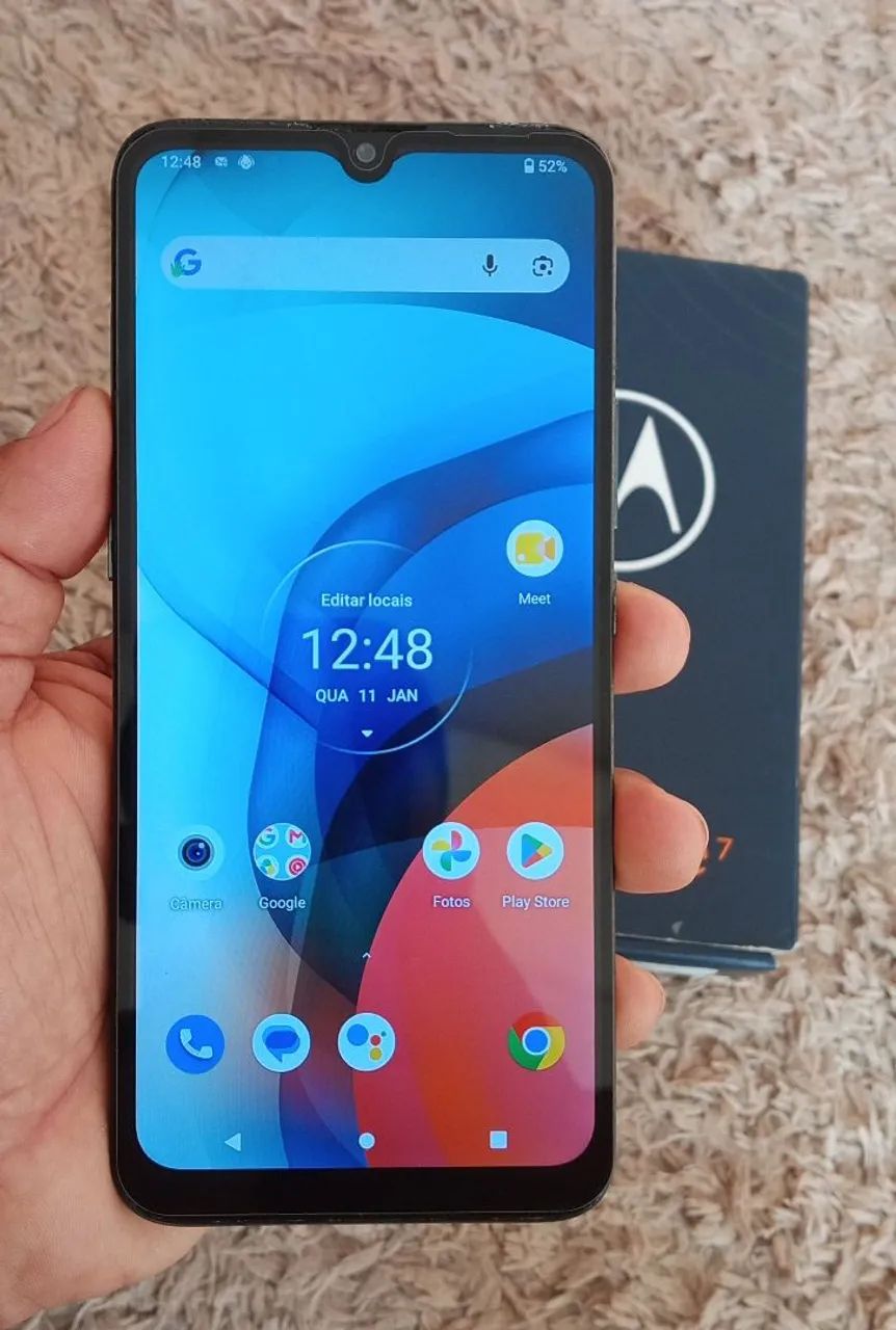 Celular moto E7 64 gigas de memória semi novo  - Foto 5