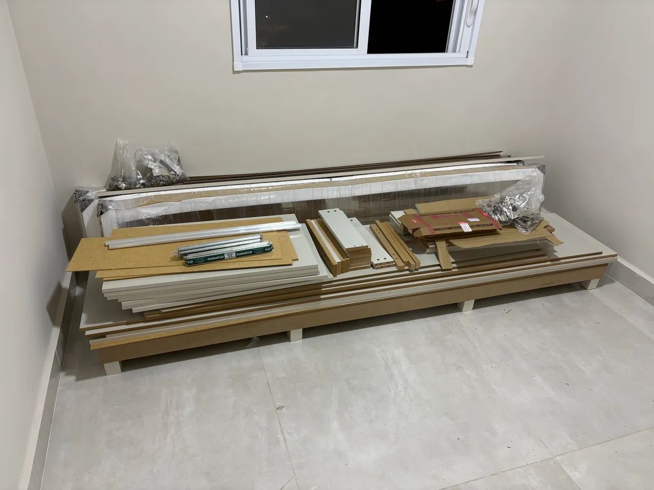 Guarda roupa com led