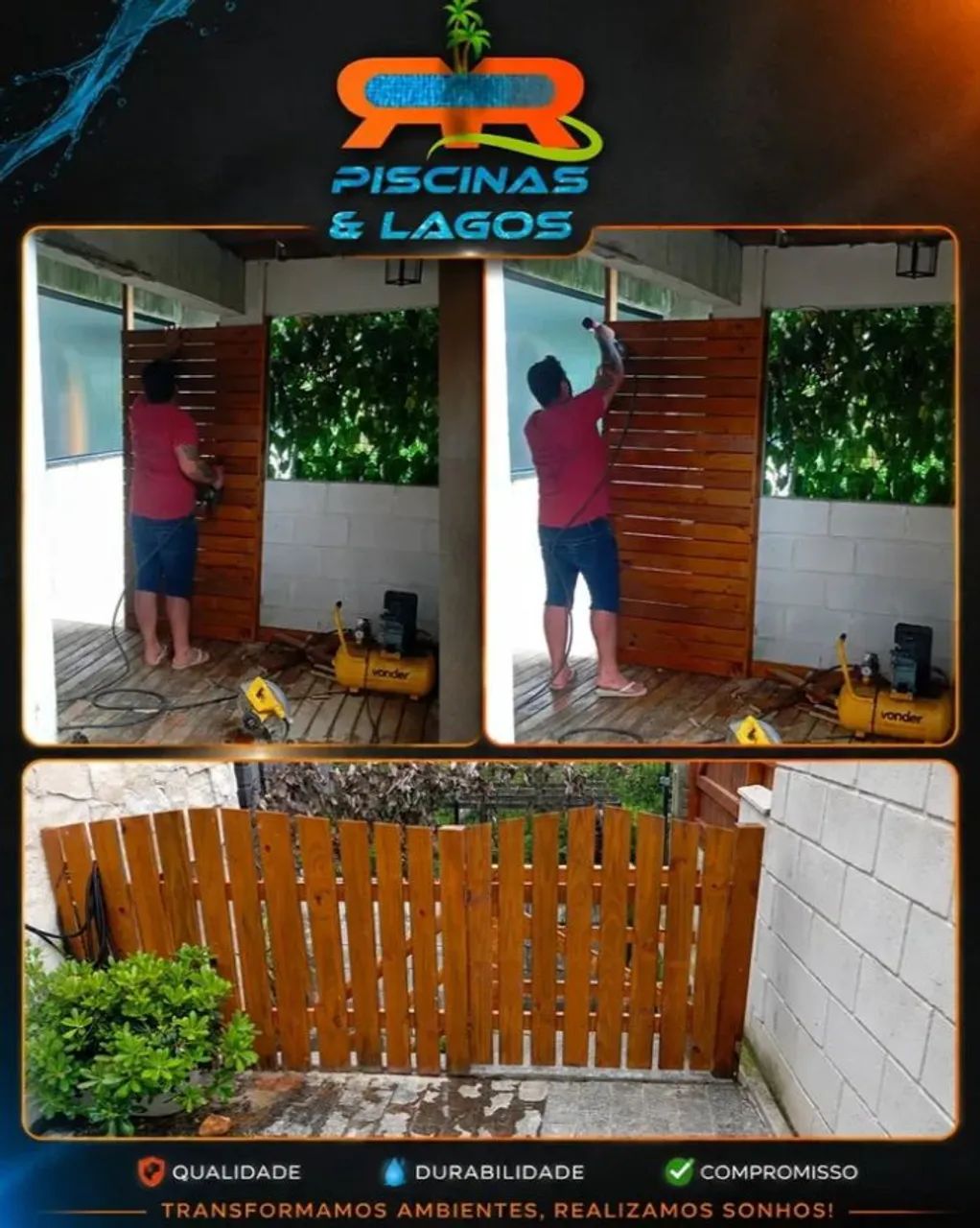 Deck e Cerca de Madeira - Reforma e Instalação com Qualidade