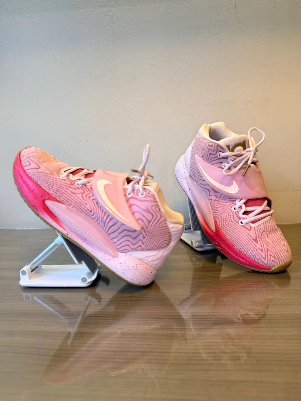 Nike KD 14 Aunt Pearl Rosa Original | Tam US 7.5 | Edição Especial