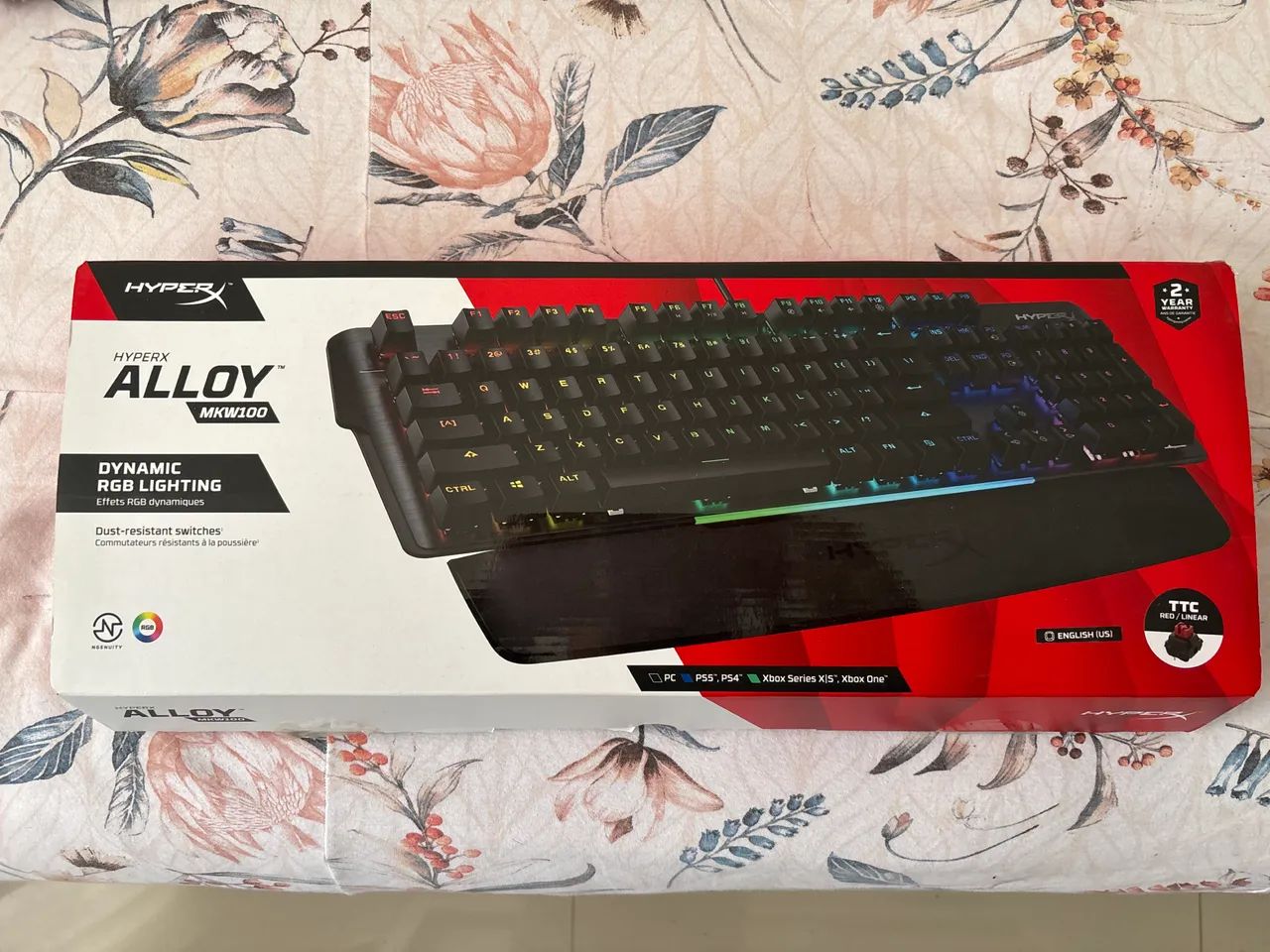 Teclado HyperX Alloy MKW100 
