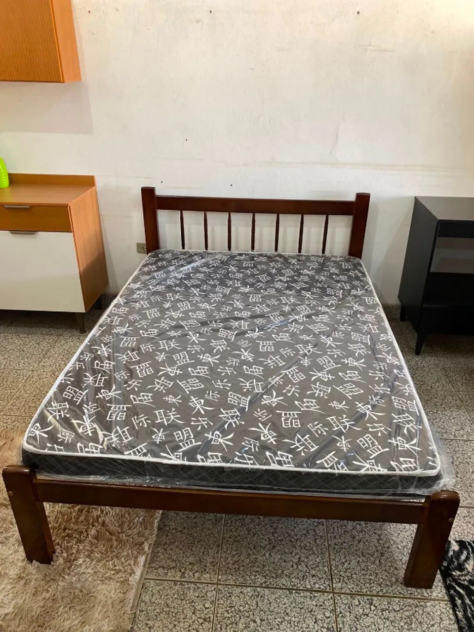 Cama de Casal de Madeira, Nova, Entrego  - Foto 5