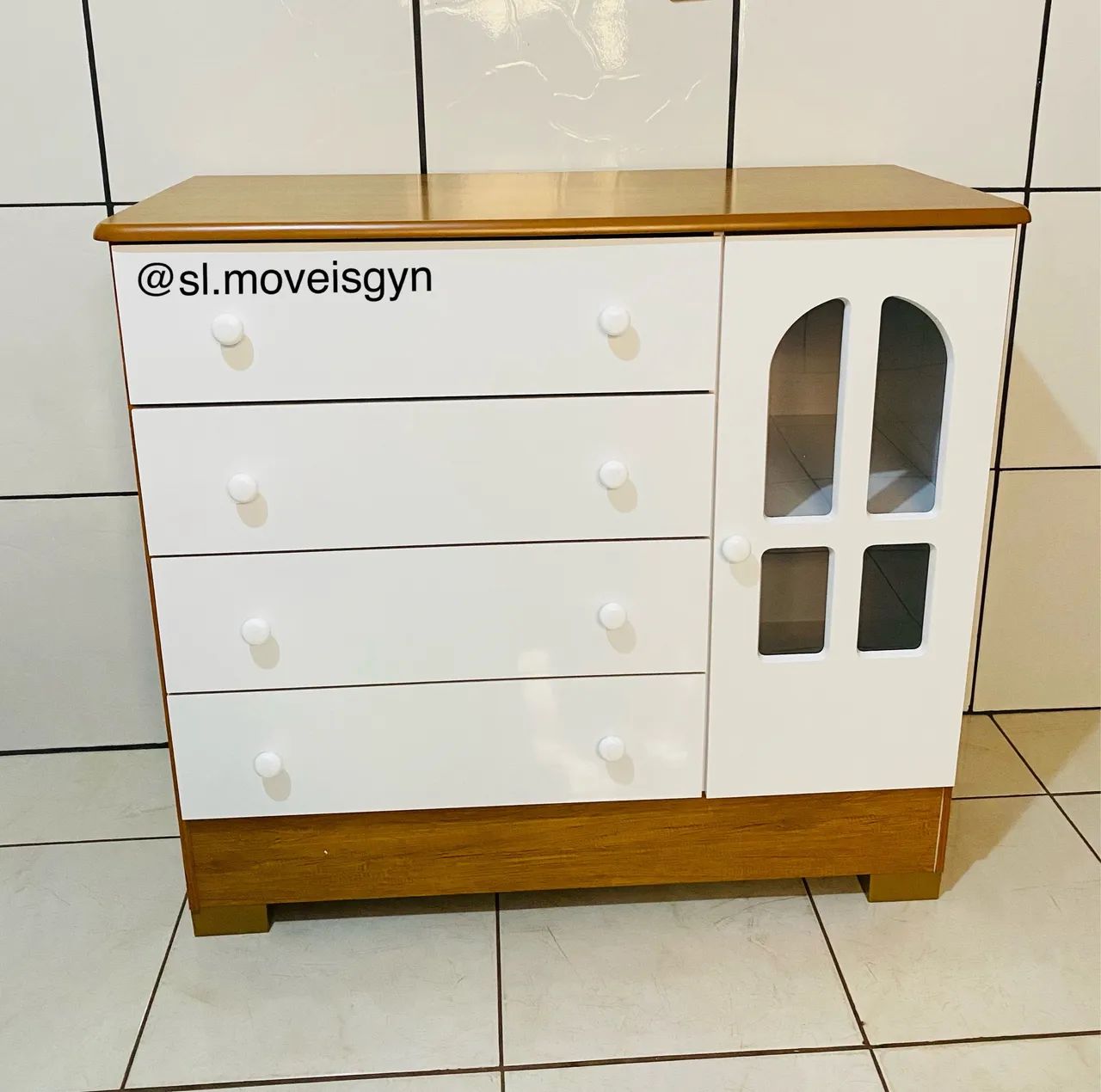 Cômoda Infantil Alvin - Promoção 
