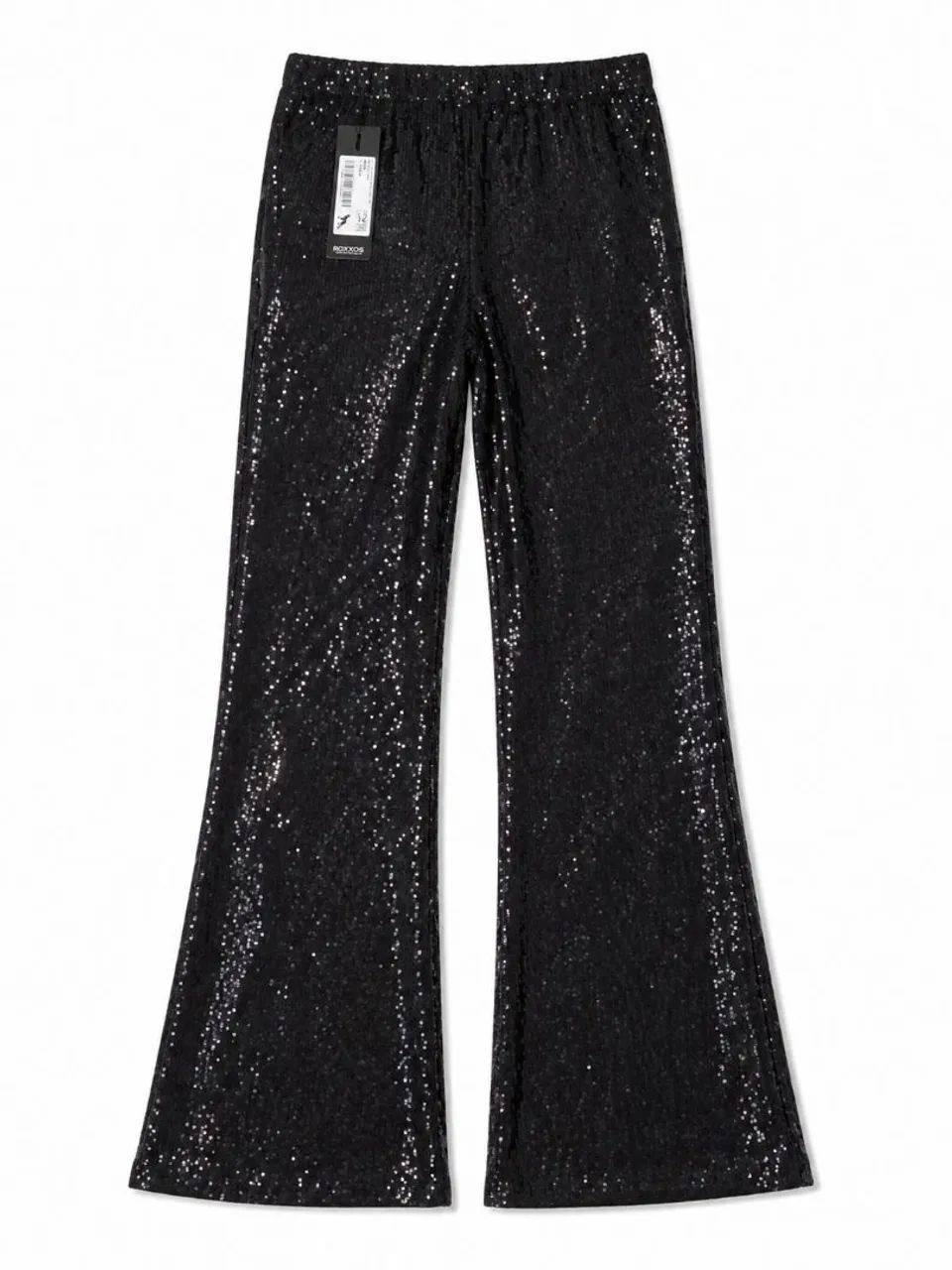 Calça pantalona de paetê da Acostamento  - Foto 2