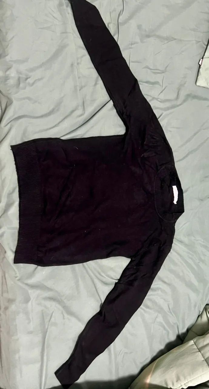 Suéter Preto M - Novo - Foto 3