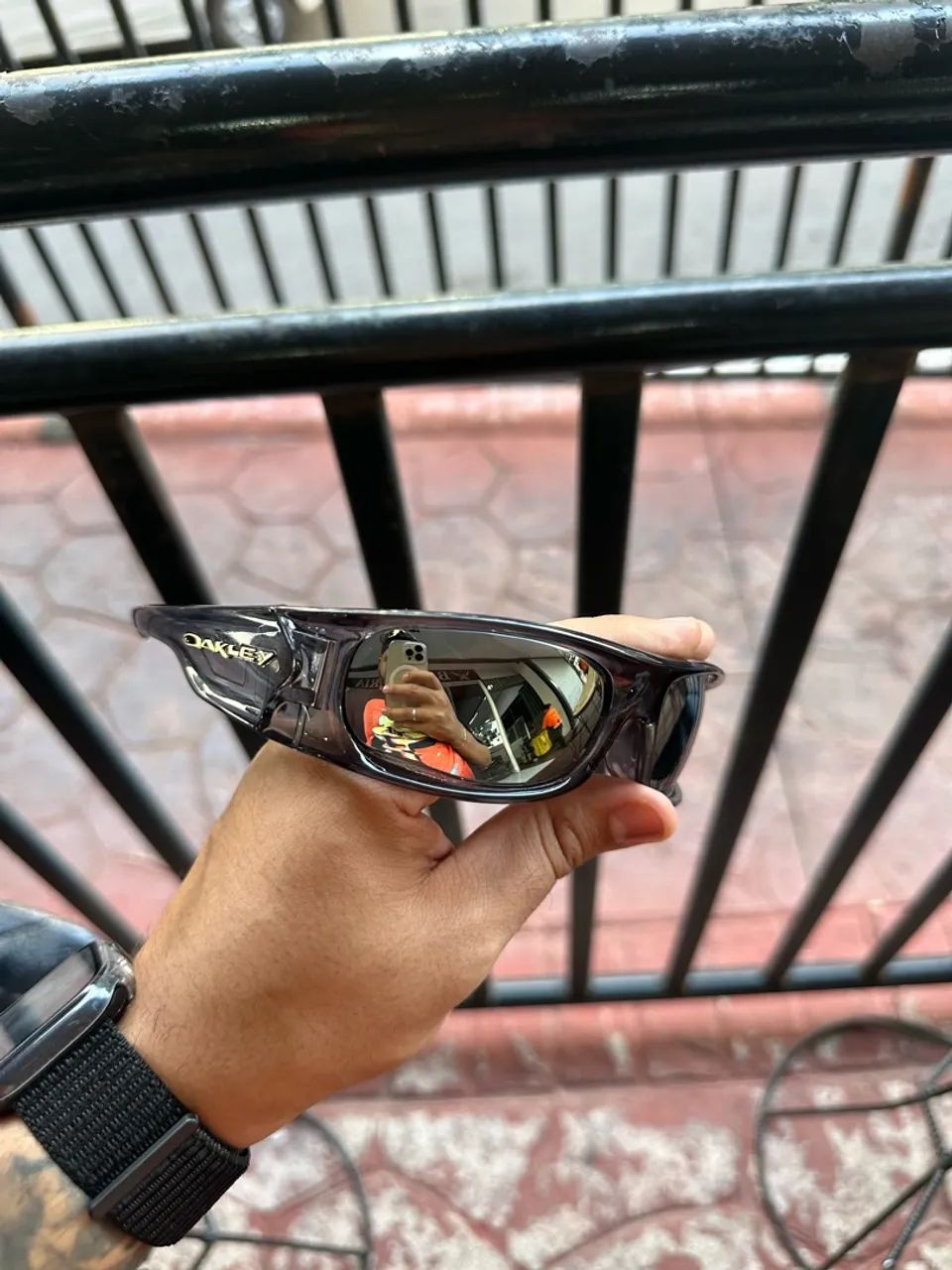 OAKLEY HIGHLAND TRANSLÚCIDA ESPELHADA 