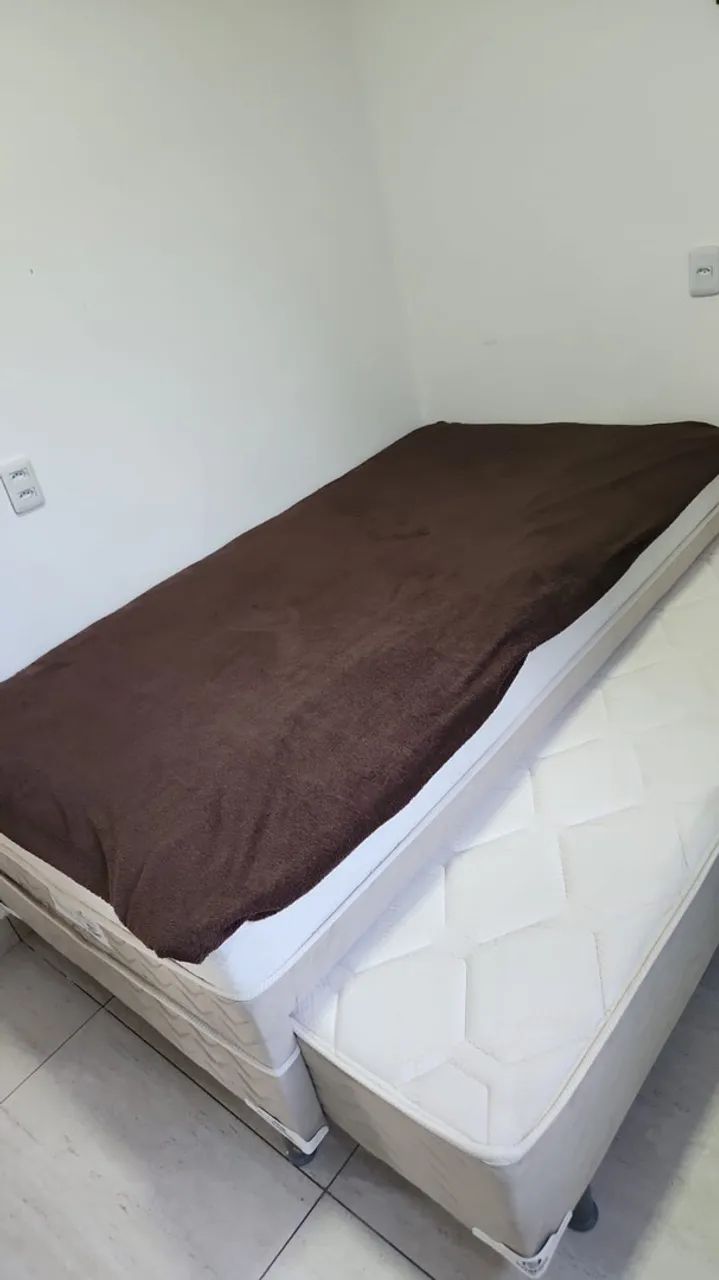 Vendo cama solteirão com auxiliar - Foto 3