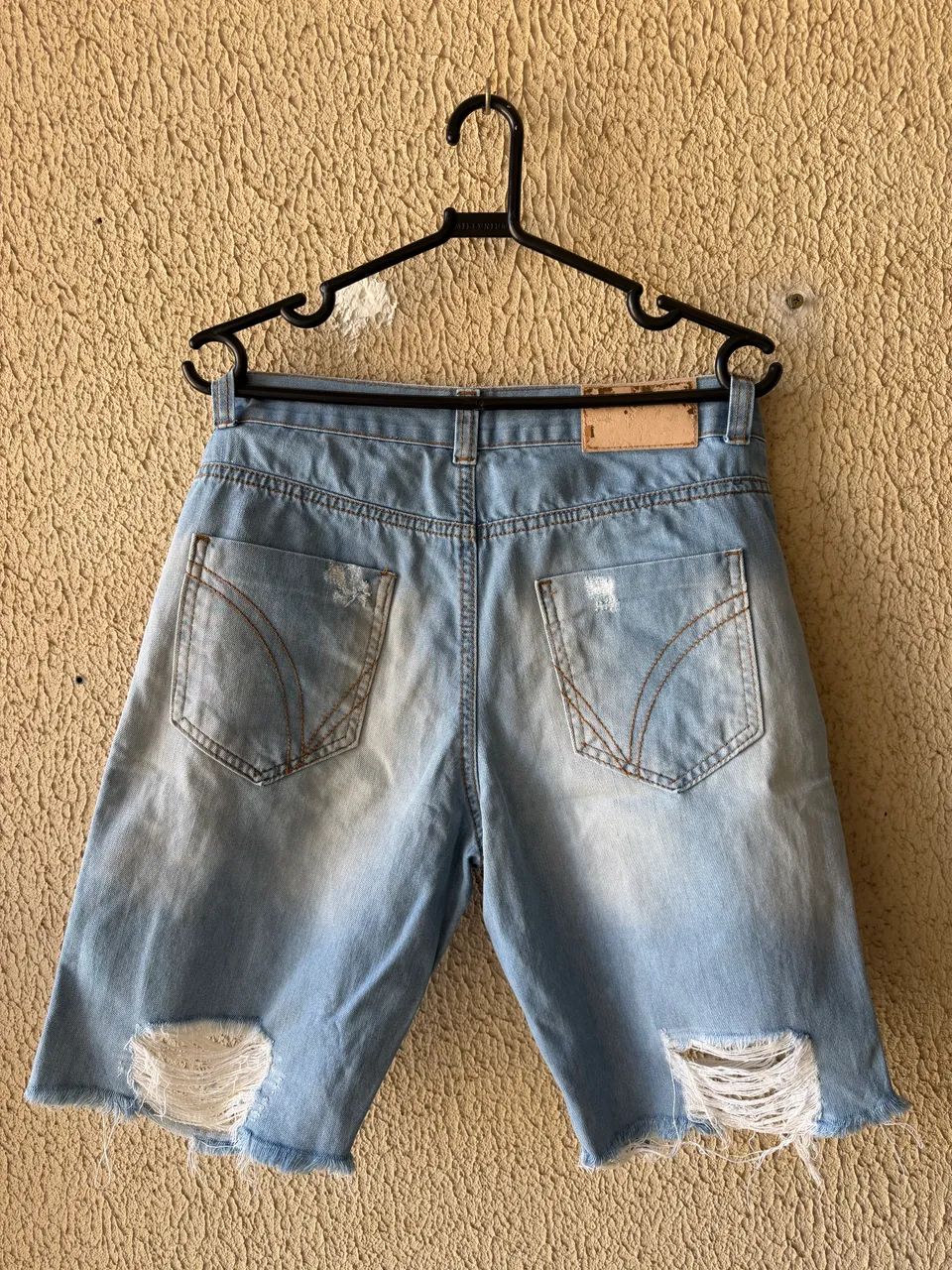 Bermuda jeans azul 38 - Foto 2