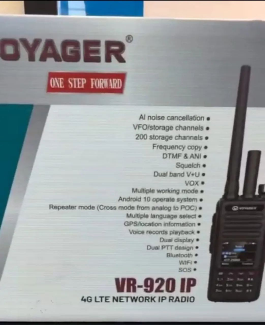 Rádio HT VOYAGER Híbrido VHF/UHF/ZELLO - Foto 3