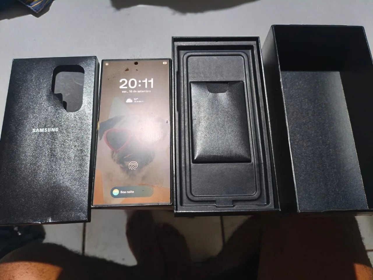 S24 ultra 12GB/512GB Titanium Preto - Foto 2