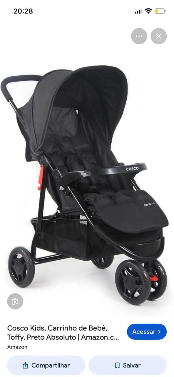 CARRINHO DE BEBÊ COSCO TOFFY,