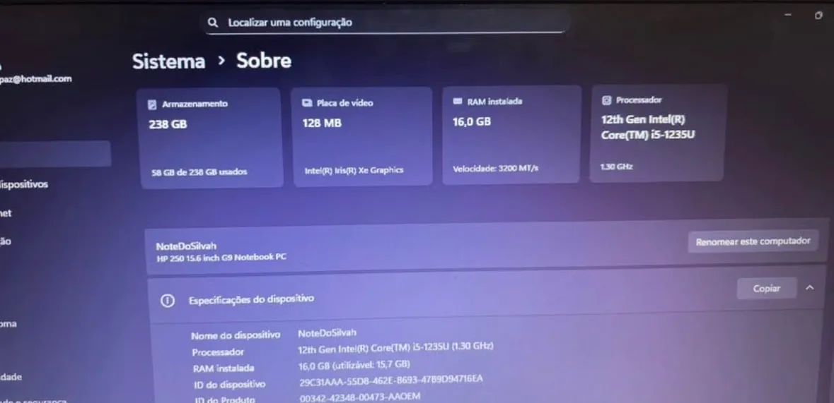 Vendo notebook HP - Foto 2