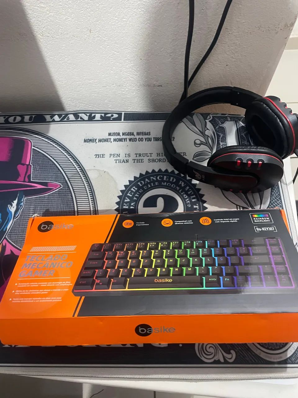 Teclado gamer 60%, mecânico  - Foto 5