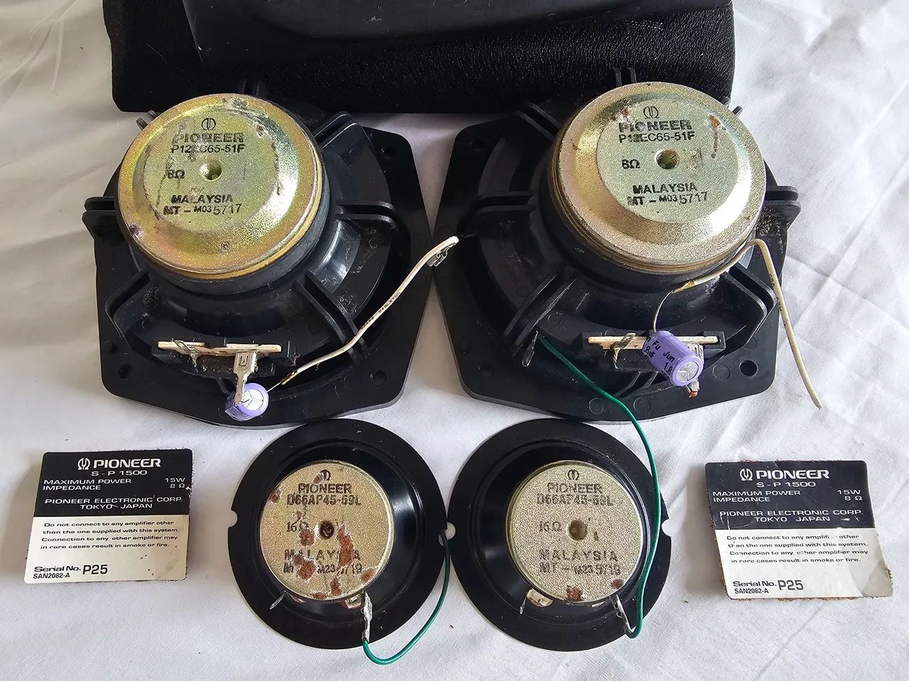 Woofers e Tweeters Pioneer 8 e 16 Ohms  - Foto 2