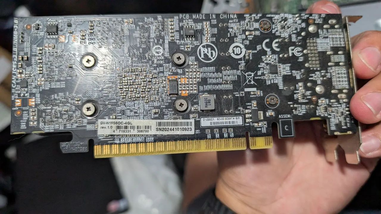 Placa de vídeo NVidia GeForce GTX 1650 OC 4GB gddr6 - Foto 3