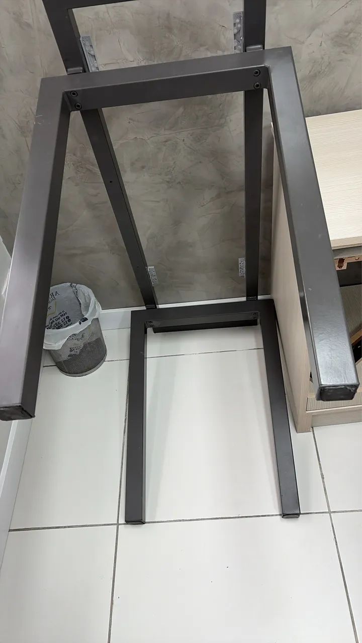 Mesa para escritório e aparador cpu - Foto 3