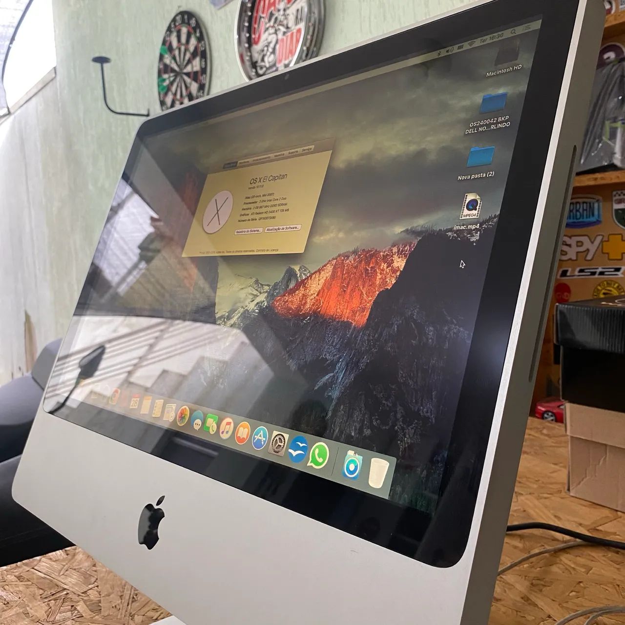 iMac 20pol 2007 Intel Core 2 Duo Revisado - Foto 2