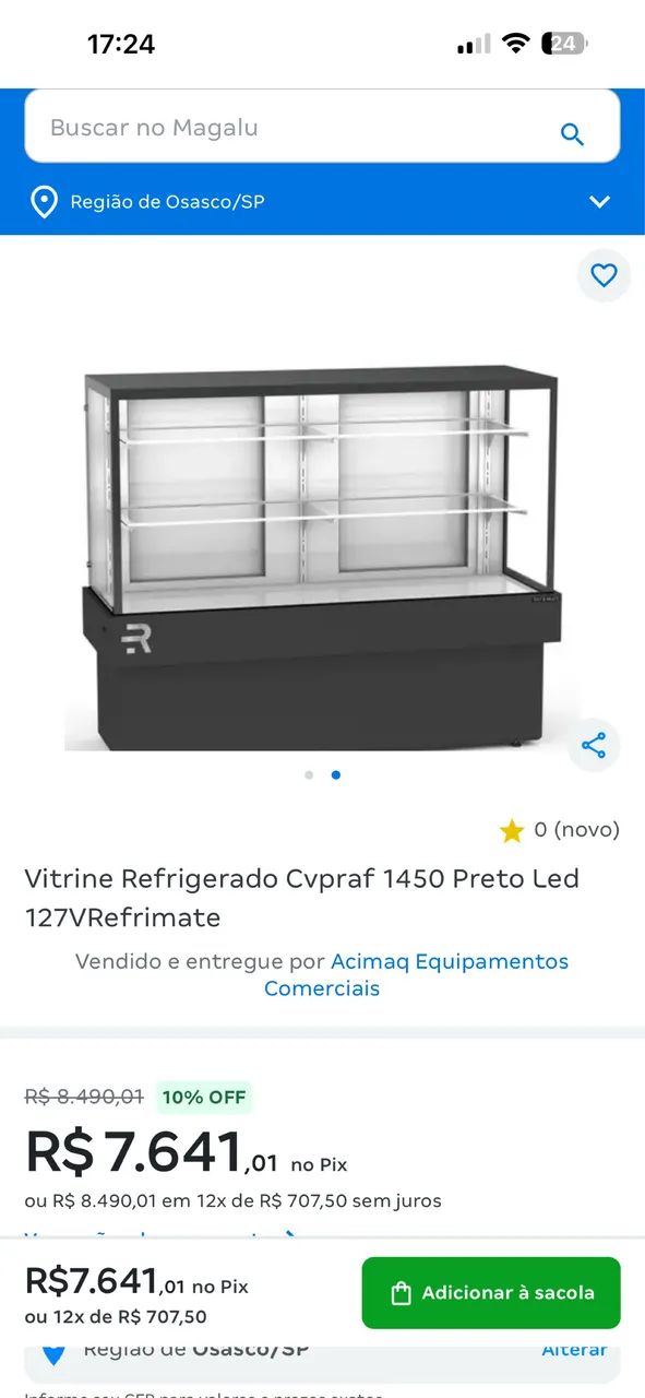 Vitrine Refrigerada Refrimate  - Foto 4