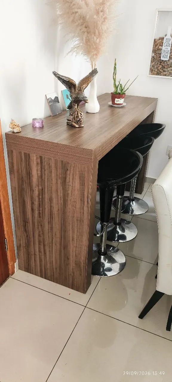 Balcao americano com 4 banquetas  - Foto 4