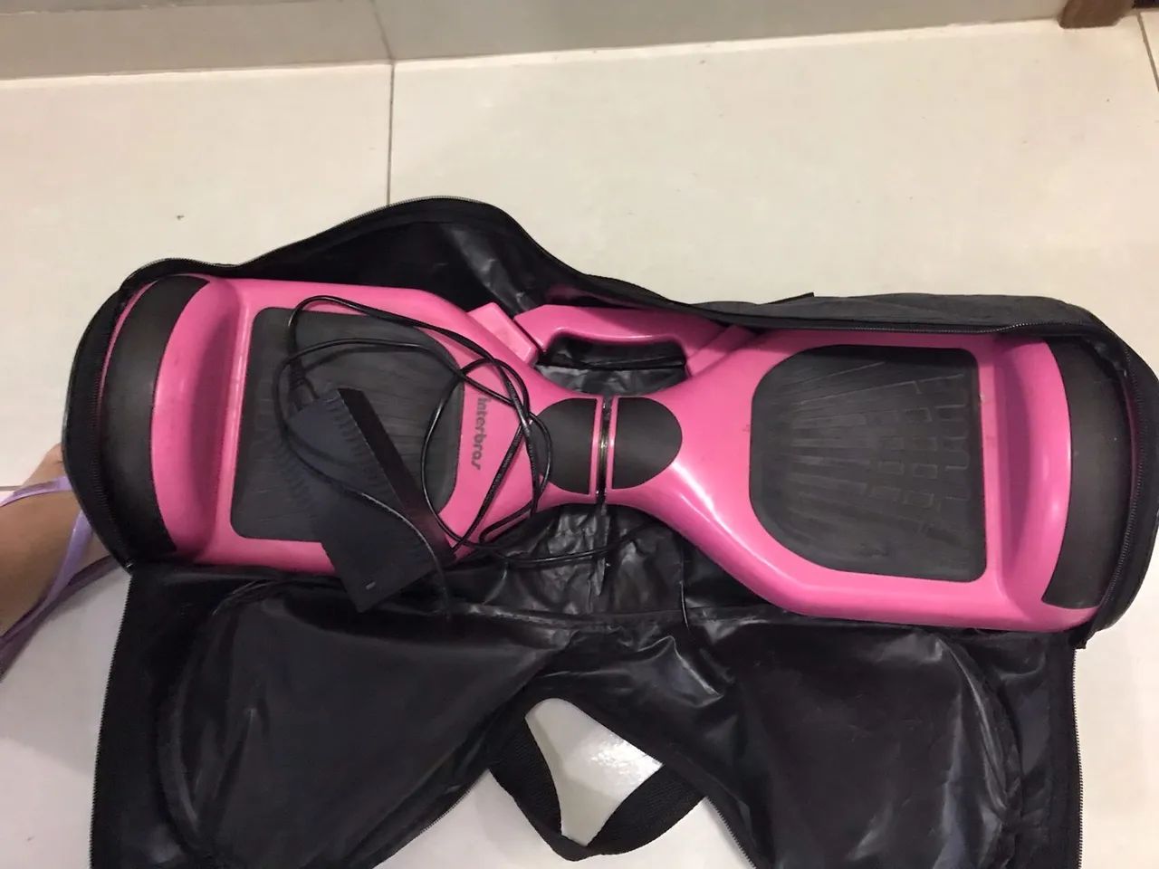 Hoverboard intelbras Rosa pouco usado 